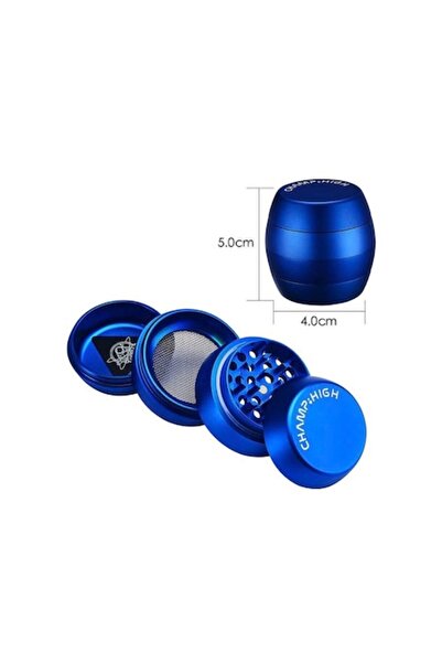 CHAMP HIGH Egg Metal Grinder Multicolor 40mm (4 parts)