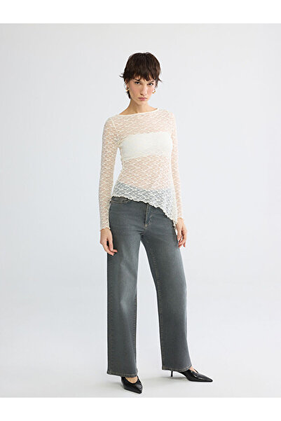 LC Waikiki منتجات فريزن ستور التي لا مثيل لها I بنطلون جينز نسائي واسع الساق