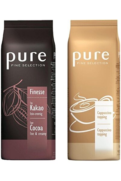 Tchibo PURE FINE SELECTIION SICAK ÇİKOLATA + CAPPUCCİNO / İKİLİ SET