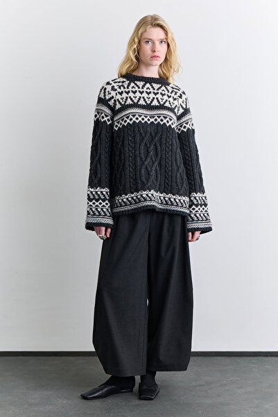 Manuka Balon Formula Fabric Pants Anthracite