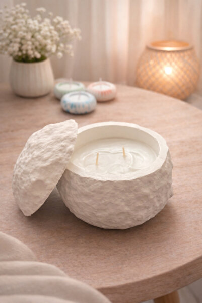 Lorim Handmade Kiraz çiçeği kokulu doğal mum ay stili