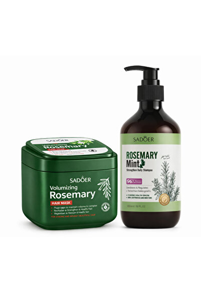SADOER Rosemary Package – Repair & Volume (Shampoo 350ml + Mask 500g)