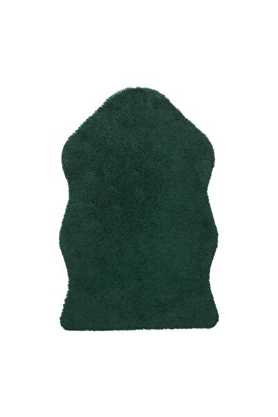 IKEA Toftlund Artificial Sheepskin Dark Green 55X85 cm