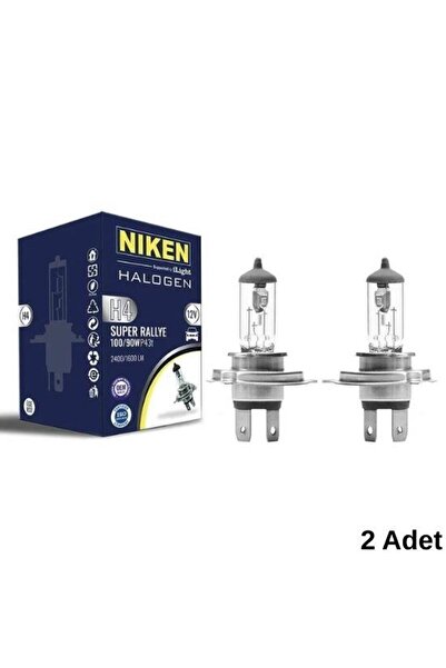 Niken NİKEN AMPUL H4 12V 100W P43T TIRNAKLI 2 ADET