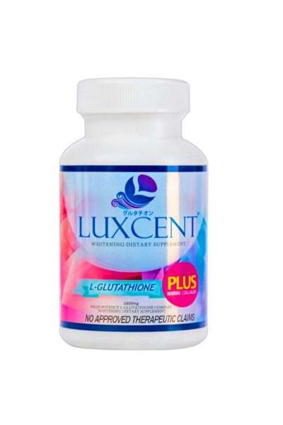 LUXCENT كبسولات يو هيلث بيوتي بلس المضيئة بالجلوتاثيون