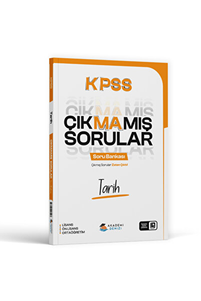 Yayın Denizi Yayınları Akademi Denizi KPSS Tarih Çıkmamış Sorular Soru Bankas...
