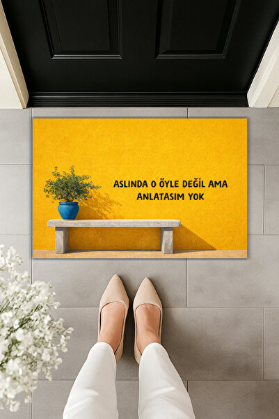 Dormot Modern Digital Print Doormat - It's Not Really That Way but I Have Not...