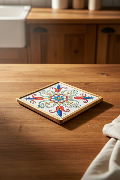 Bambum Gura Square Tray Tulip Large