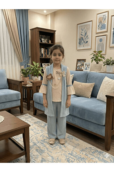 alqarat طقم "سحر الصيف" الأنيق المكون من 3 قطع