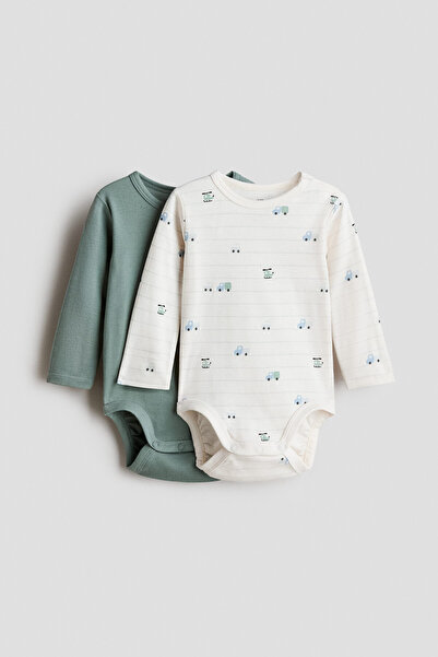 H&M 2'li Uzun Kollu Body