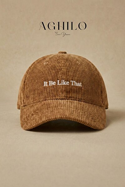 Aghilo Velvet Cap – It Be Like That Embroidered |   Inner Voices Series Unise...