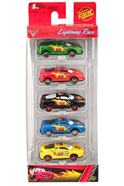 Brother Toys مجموعة سيارات ميتال شيمسك ماكوين مكونة من 5 قطع، 5 سيارات