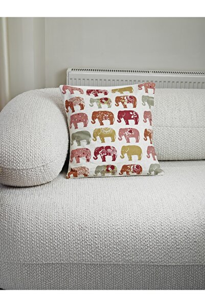 APCASADECOR Bohemian Elephant Throw Pillow Cover
