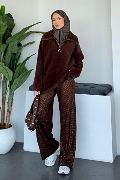 Şulemoda Giyim Stone Pants Brown