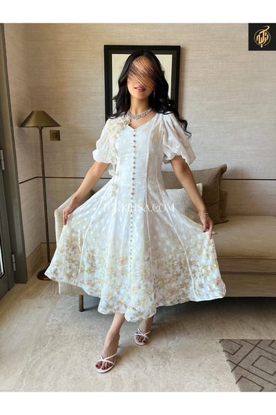 TURKIH Elegant midi dress