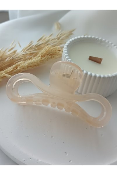 La fee aksesuar مشبك شعر ناعم ملون للنساء من Kemik Toka Pudra