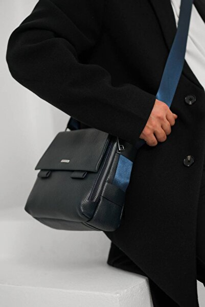 DERKON Malaga Genuine Leather Crossbody Men's Bag