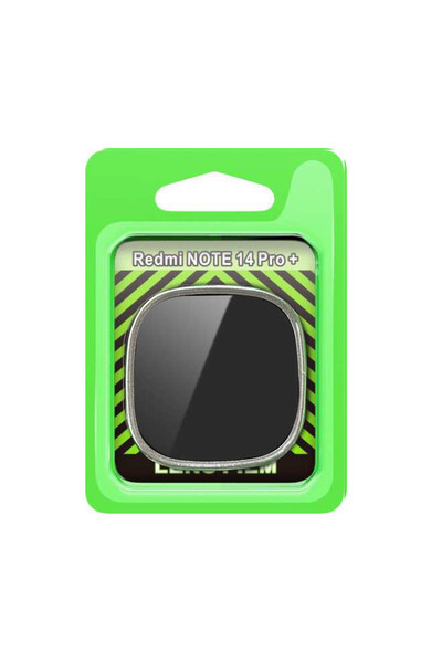 AKSEFİZZ واقي عدسة الكاميرا لهاتف Redmi Note 14 Pro Plus بدقة 3D HD يمنع بصما...