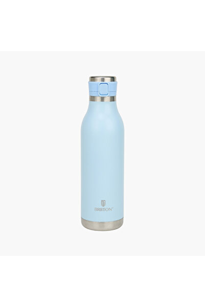 briiton Logo Print Insulated Stainless Steel Water Bottle - 750 ml