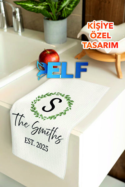 ELF REKLAM Kişiye Özel Size Ve Sevdiklerinize Özel Havlu , İsimli Baskılı Hav...