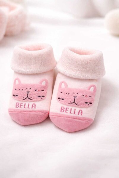 gigigiyim جوارب فوط ناعمة ومموجة للفتيات مع دمية دب