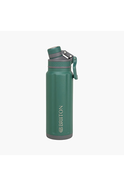 briiton Logo Print Insulated Stainless Steel Water Bottle - 850 ml
