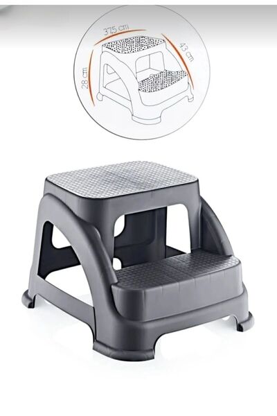 Goocamp Hobbby Lıfe Merdivo Basamaklı Tabure- Kaydırmaz Basamaklı Tabure- Kam...