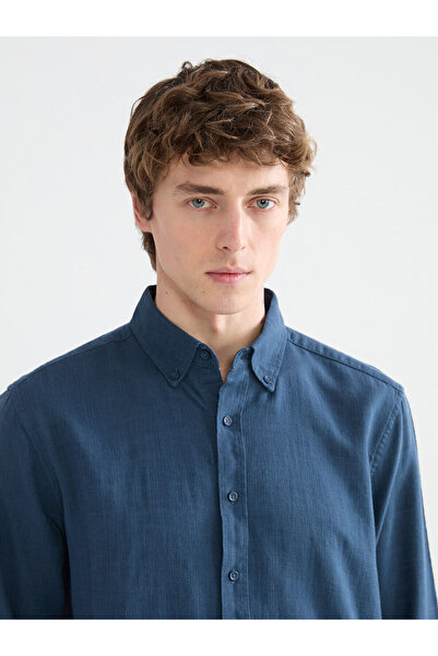 LC Waikiki Vizyon New Season Regular Fit Dobby Men's Shirt