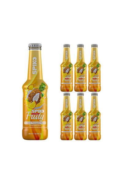 SPIKO Hindistan Cevizi & Ananas Aromalı Gazlı İçecek 6 Adet