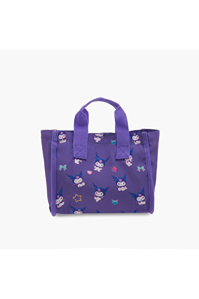 SANRIO حقيبة غداء كورومي للبنات بمقبض مزدوج