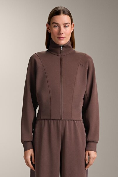 Oysho Brushed rib jacket with modal