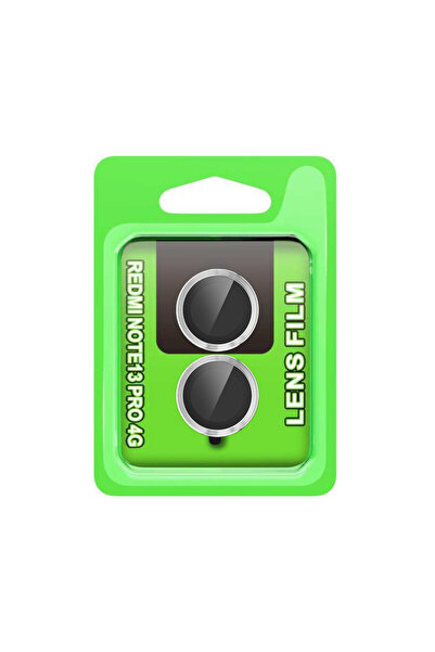 AKSEFİZZ واقي عدسة الكاميرا لهاتف Redmi Note 13 Pro 4G بدقة 3D HD يمنع بصمات ...