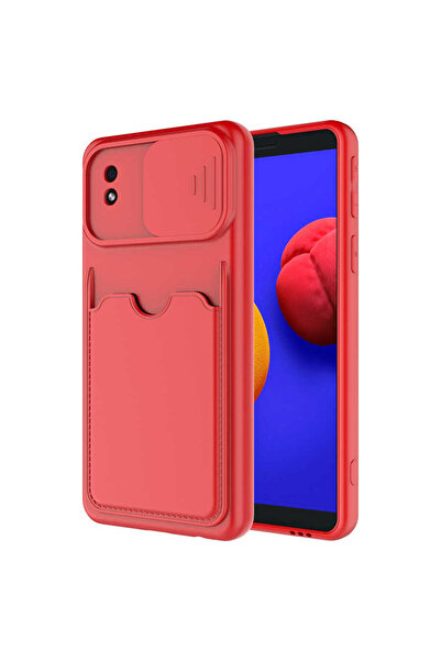 StilStoreTr Galaxy A01 Core Case Stsr Kartix Cover - Red