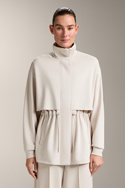 Oysho Yumuşak dokulu, modal cepli uzun ceket