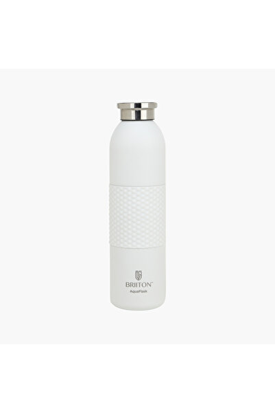 briiton Logo Print Insulated Stainless Steel Water Bottle - 620 ml