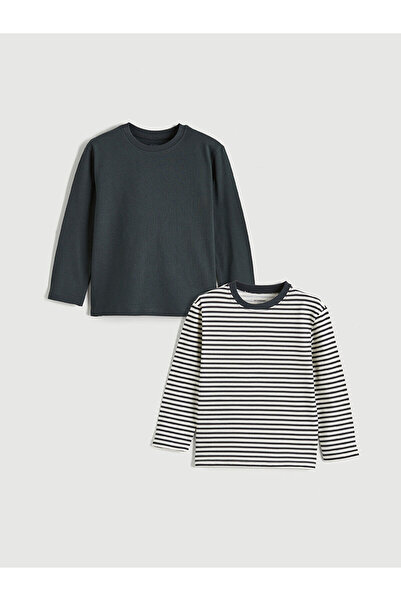 LC Waikiki Ανδρικό μπλουζάκι Peak New Season Crew Neck 2-pack