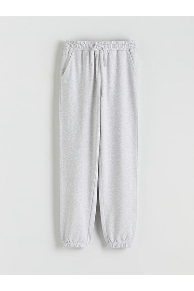 LC Waikiki Δημιουργήστε το στυλ σας από το UZG Store Γκρι ελαστικό μέσης γκρι...