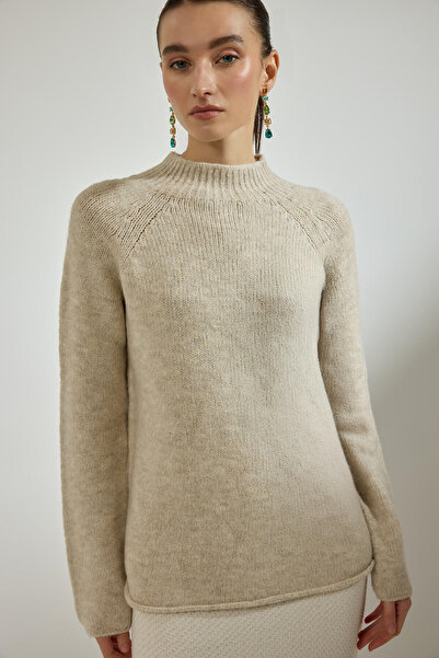 Touché Privé Stand Collar Knitwear Pullover