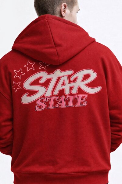 bellanova Poland Patterned Premium Hooded Sweatshirt