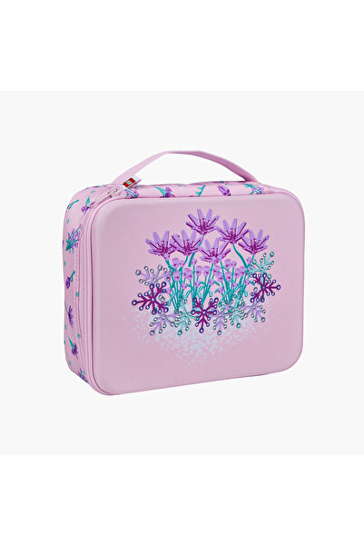 LEGO حقيبة غداء مطبوعة بنقشة نينجاغو لويد مع سحاب إغلاق