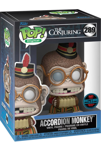 Funko Nft Pop! Vinyl: The Conjuring - Accordion Monkey (Digital Pop! Release)...
