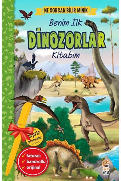 Sincap Kitap Alfa Kalem+Ne Sorsan Bilir Minik - Benim İlk Dinozorlar Kitabım ...