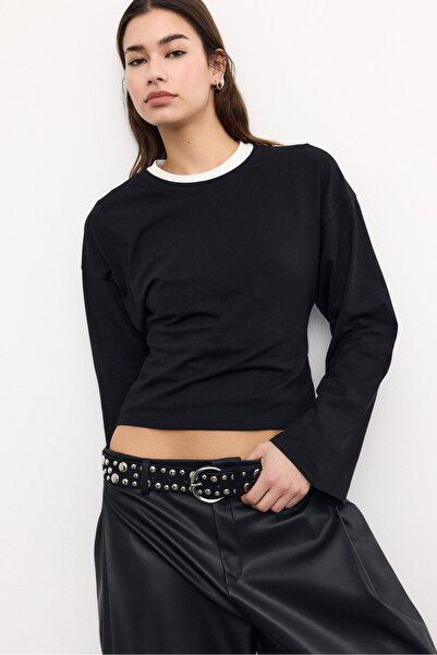 Stradivarius Yarasa kollu t-shirt