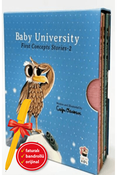 Sincap Kitap Alfa Kalem+Baby University First Concept Stories 2 (Çağrı Odabaş...
