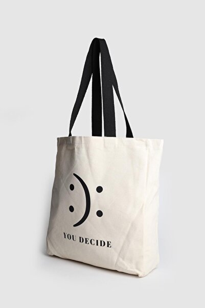 Store حقيبة قماش منقوشة نسائية