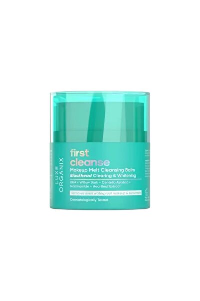 LUXE ORGANIX مزيل للمكياج ومنظف للرؤوس السوداء ومبيض البشرة