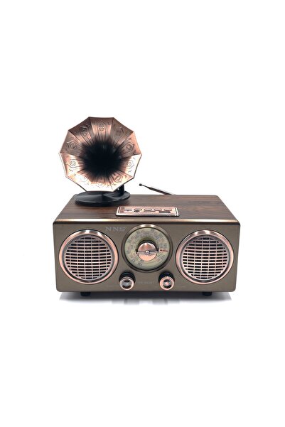 NNS Radio NS-802 BT cu Bluetooth – Radio AM/FM/SW cu sunet puternic, player U...