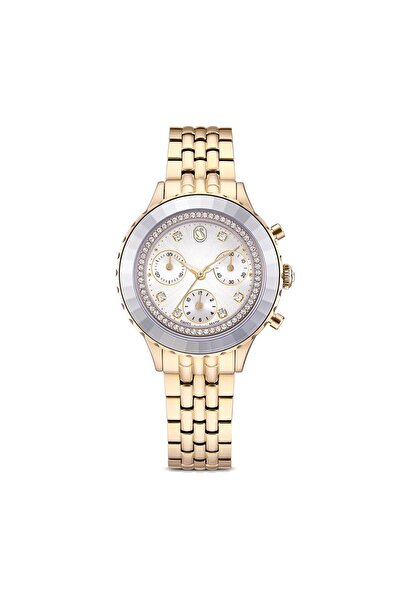 Swarovski 5730194 Wristwatch Octea:Mb Pcg/White/Pcg
