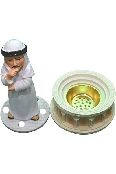 alnawadervillage مبخرة رمضانية منحوتة AL1361-A