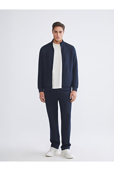 LC Waikiki RMZ GİYİM ΠΡΟΣΦΟΡΕΣ ΤΗΣ ΣΕΖΟΝΗΣ Ανδρικό φούτερ σε μπλε ναυτικό χρώ...